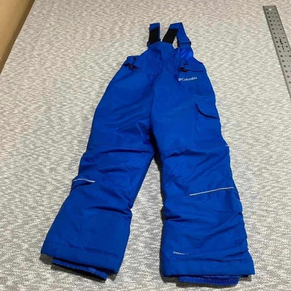 Columbia blue ski pants kids XXS (4/5). SKU777 #skiwear #outdoor #winter